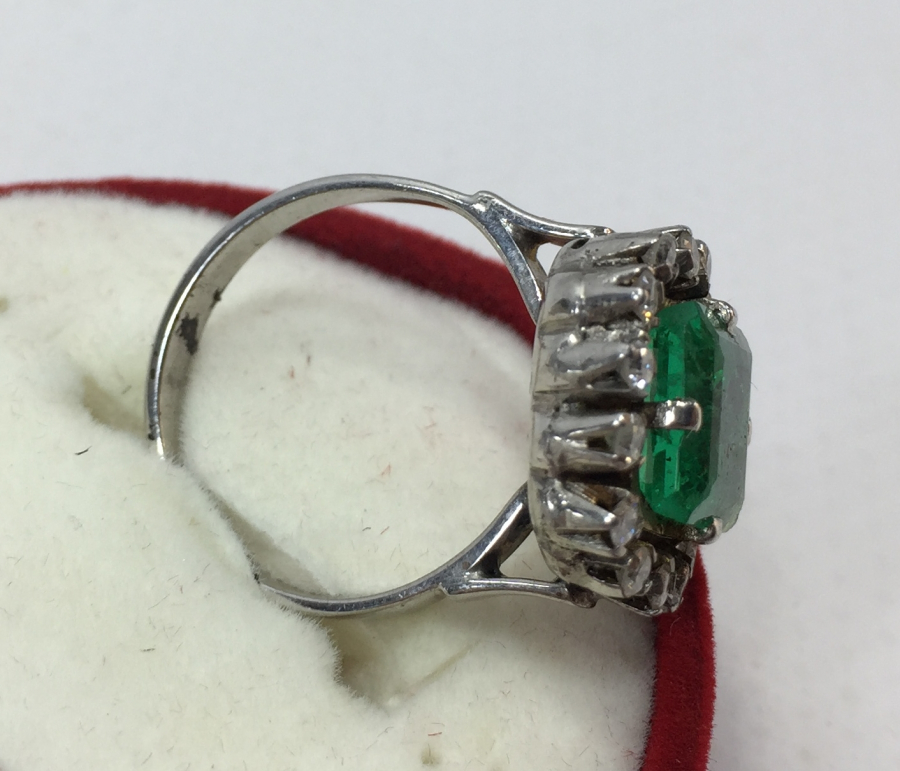 1900 BAŞLARI ART NOUVEAU ELMAS TAŞLI YÜZÜK