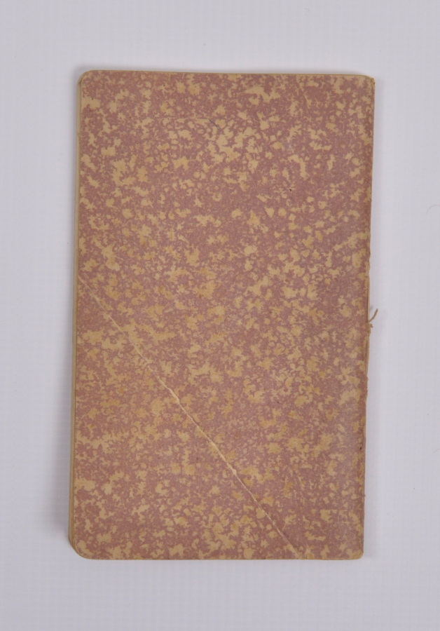 1921-1922 OSMANLICA DİŞ HASTALIKLARI DERS DEFTERİ 