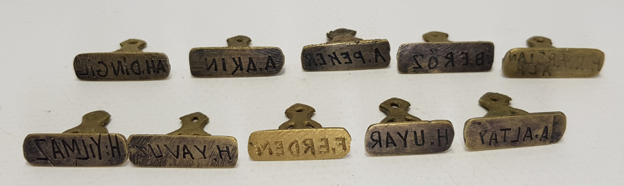 1930'LARDAN 10 ADET MÜHÜR