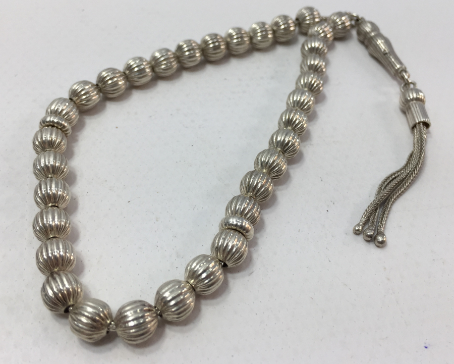 ÇİL KONDİSYONDA GÜMÜŞ TESBİH