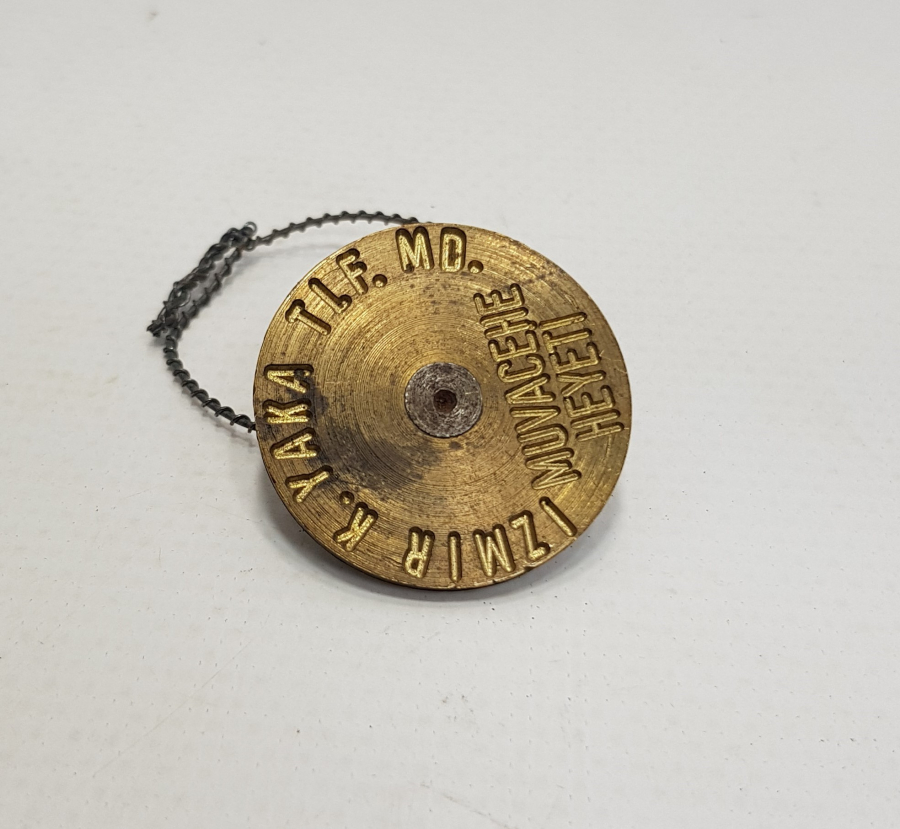 İZMİR KARŞIYAKA TELEFON MÜDÜRLÜĞÜ MUVACEHE HEYETİ MÜHÜR