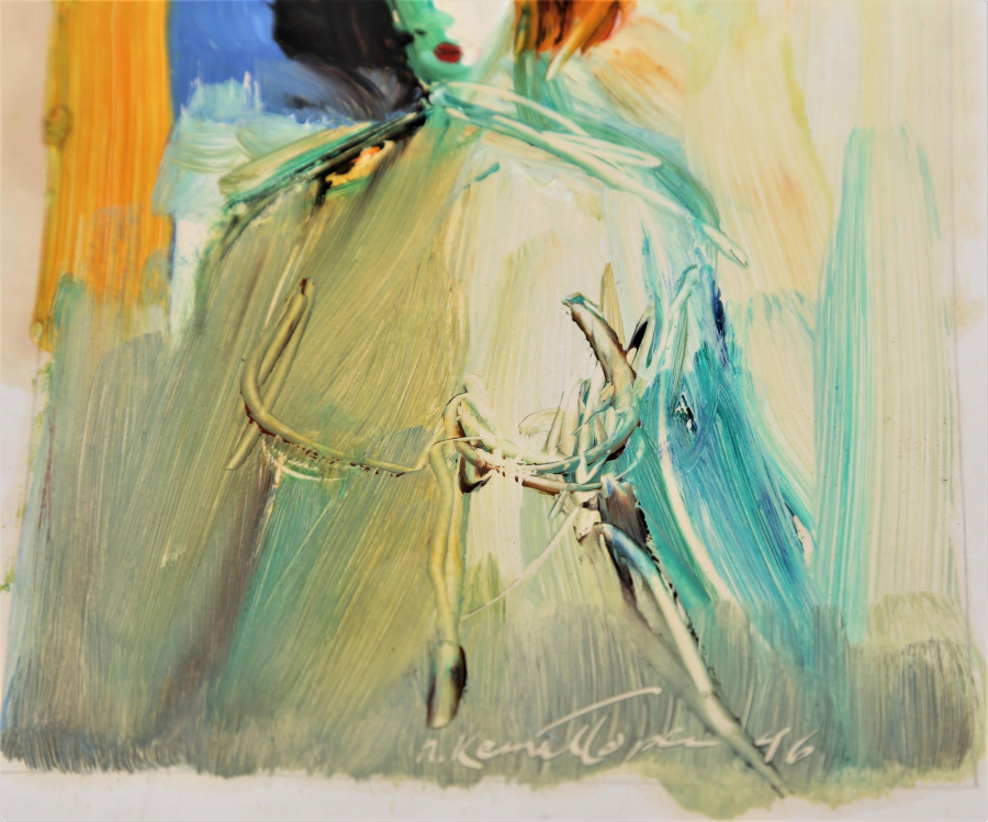 KEMAL TABAK İMZALI YAĞLI BOYA RESİM