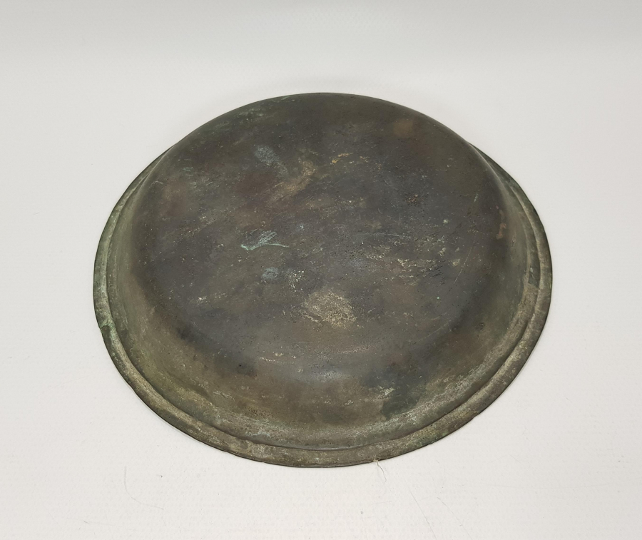 OSMANLI DÖNEMİ ALTIN ÇAKMA HAZRETİ İSA GÖRSELLİ RUMCA YAZILI KİLİSE VAFTİZ TABAĞI