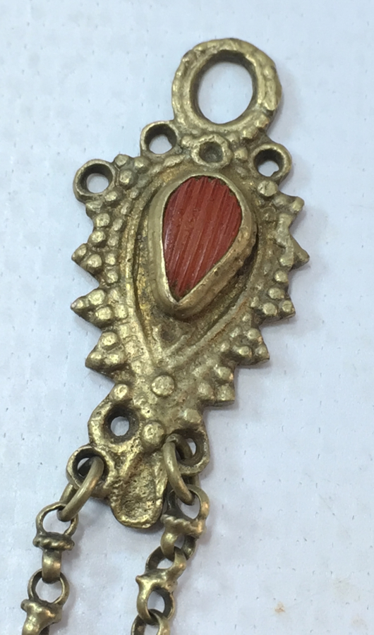 OSMANLI DÖNEMİ BADEM MERCANLI KOLYE