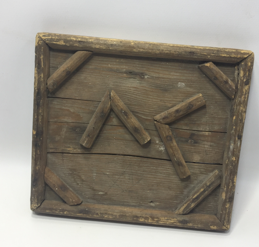 OSMANLI DÖNEMİ ÇOK NADİR HARMAN SAYI TABELASI