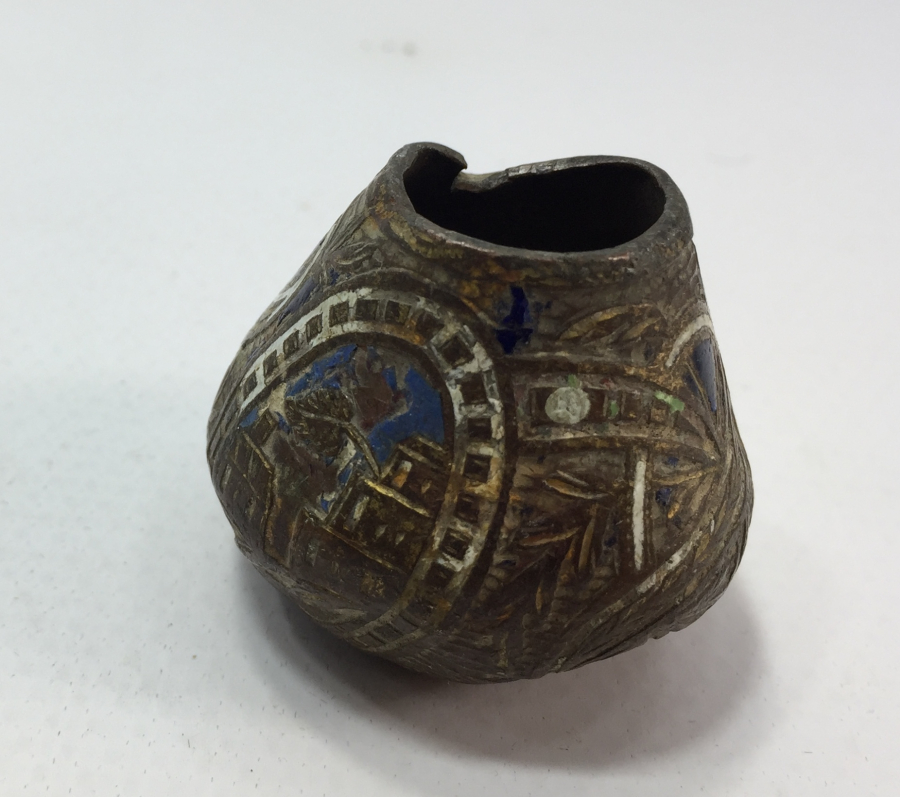 OSMANLI DÖNEMİ ÇOK NADİR KAYSERİ MİNESİ VE TOMBAK MARPUÇ