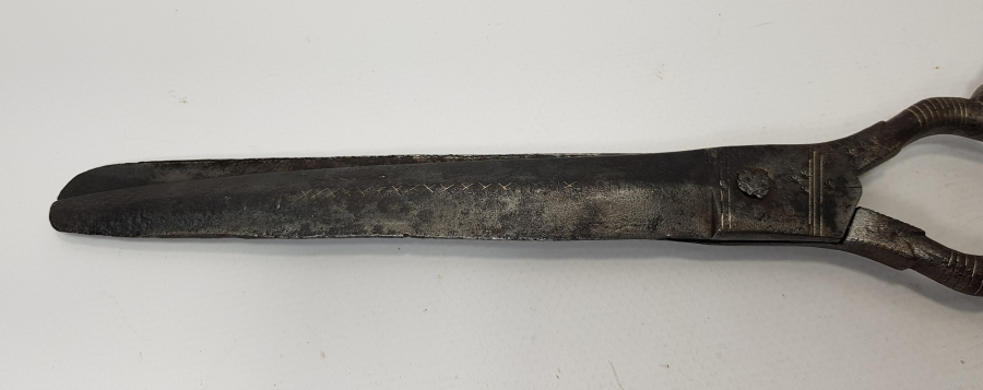 OSMANLI DÖNEMİ GÜMÜŞ ÇAKMA DEV BOY MAKAS