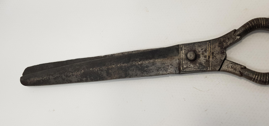 OSMANLI DÖNEMİ GÜMÜŞ ÇAKMA DEV BOY MAKAS