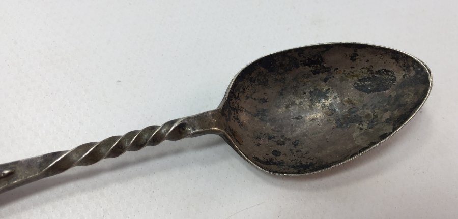 OSMANLI DÖNEMİ İZMİR İŞİ GÜMÜŞ KAŞIK