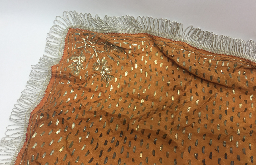 OSMANLI DÖNEMİ KOZAK TELLİSİ - KINA ÖRTÜSÜ