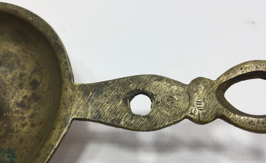 OSMANLI DÖNEMİ USTA DAMGALI EL MUMLUĞU