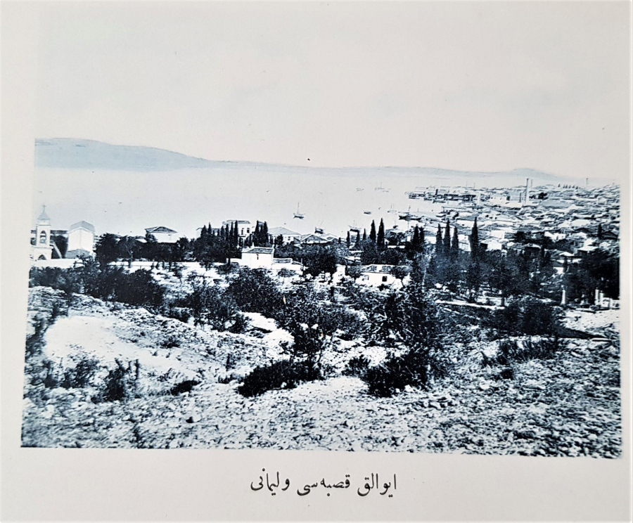 OSMANLICA AYVALIK GRAVÜRÜ