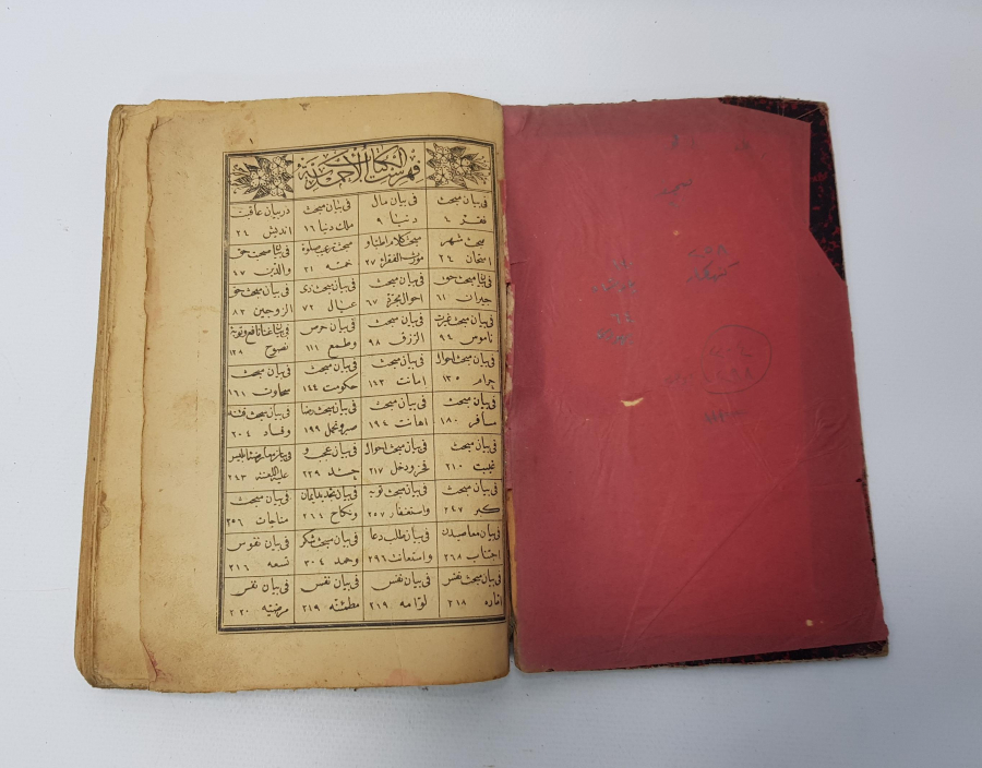 OSMANLICA KİTAP: PEND-İ AHMEDİYE KİTAB-I MÜRŞİD 