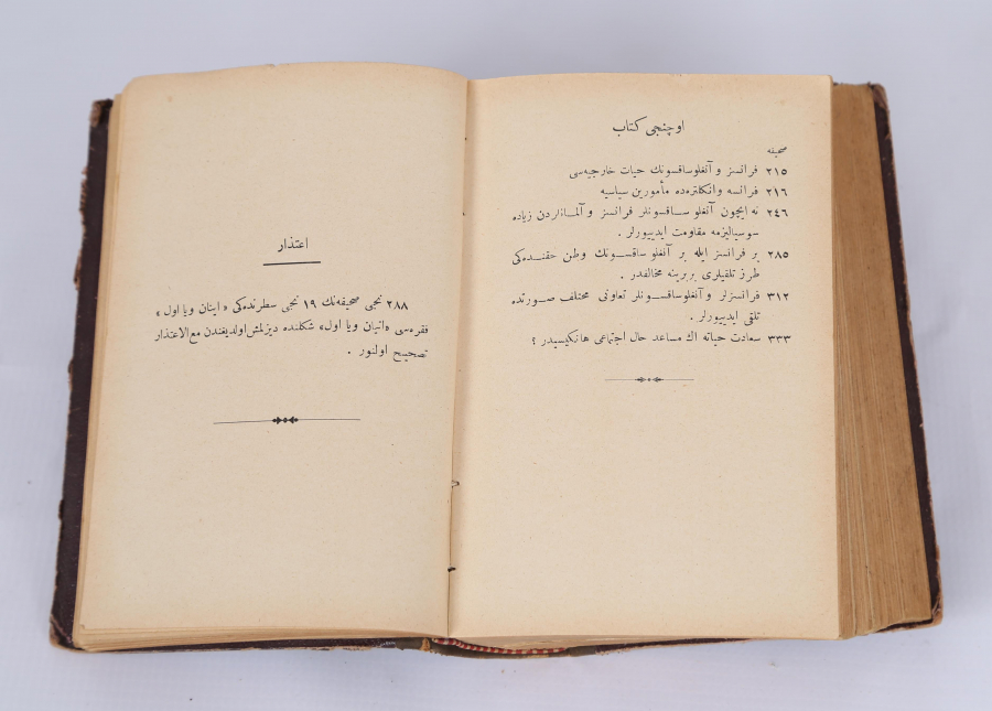 OSMANLICA ÜÇ KİTAP BİR ARADA 