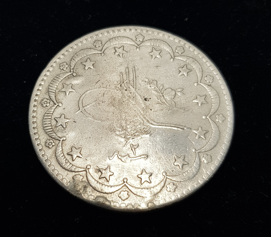 SULTAN ABDÜLHAMİD DÖNEMİ GÜMÜŞ 20 KURUŞ MECİDİYE