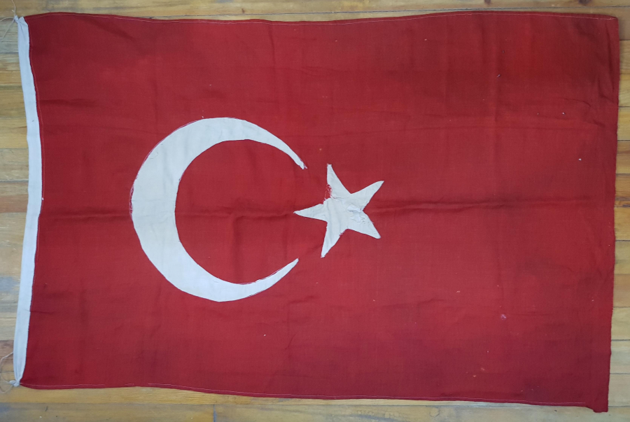 CUMHURİYET İLK DÖNEM EL DİKME BAYRAK