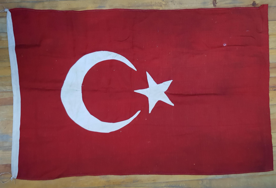 CUMHURİYET İLK DÖNEM EL DİKME BAYRAK