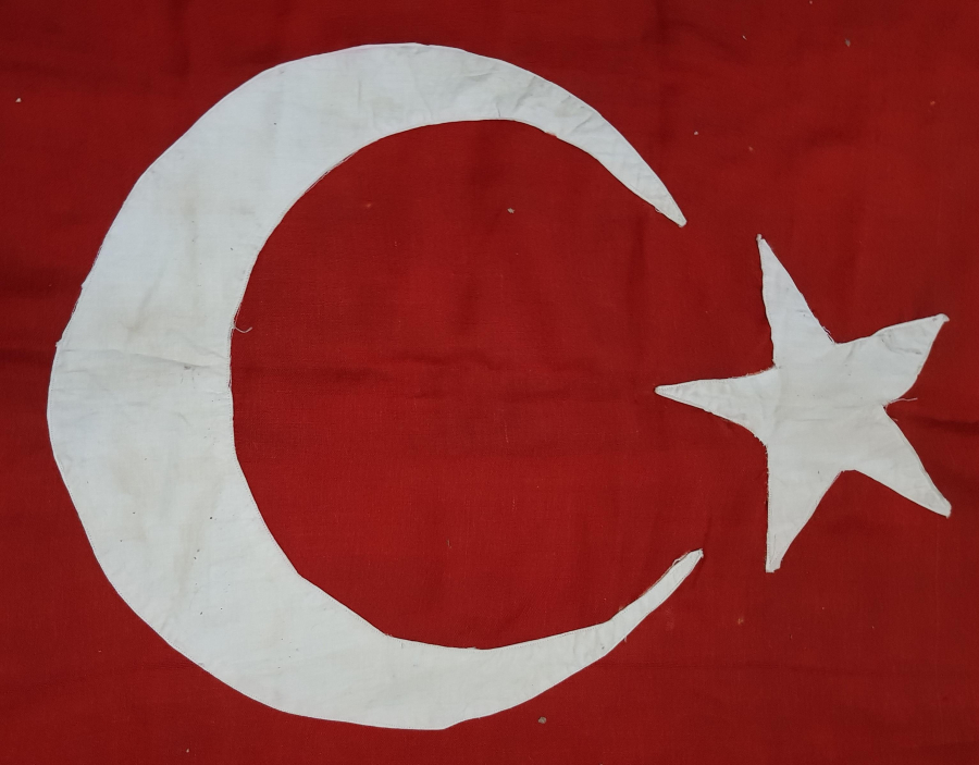 CUMHURİYET İLK DÖNEM EL DİKME BAYRAK