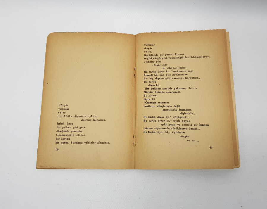 NAZIM HİKMET - TARANTA BABU'YA MEKTUPLAR BİRİNCİ BASKI KİTAP