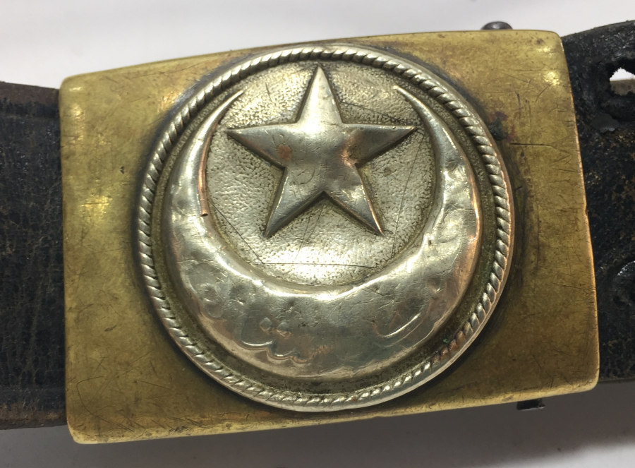 OSMANLI DÖNEMİ ASAKİR-İ ŞAHANE YAZILI 1. DÜNYA SAVAŞI DÖNEMİ ASKER KEMERİ - PALASKASI