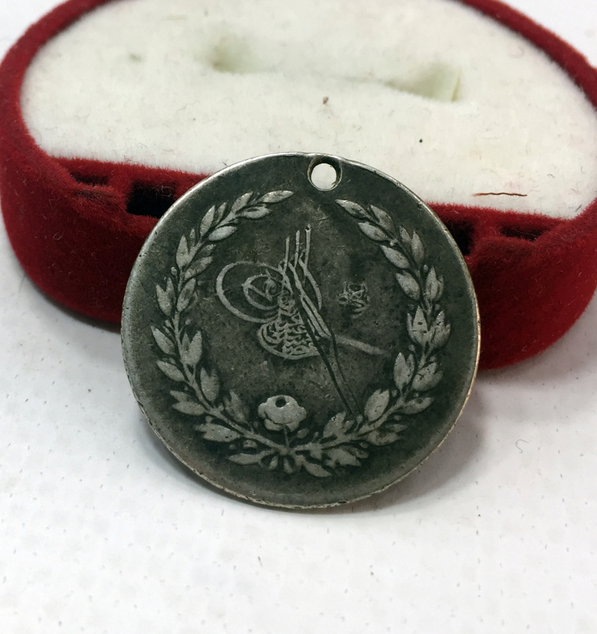 OSMANLI DÖNEMİ GÜMÜŞ YUNAN HARBİ MADALYASI