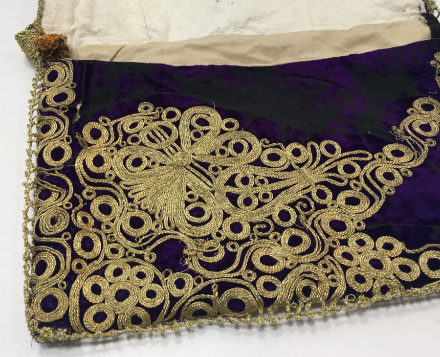 OSMANLI DÖNEMİ SIRMA İŞÇİLİKLİ BÜYÜK BOY KUR'AN -I KERİM KABI