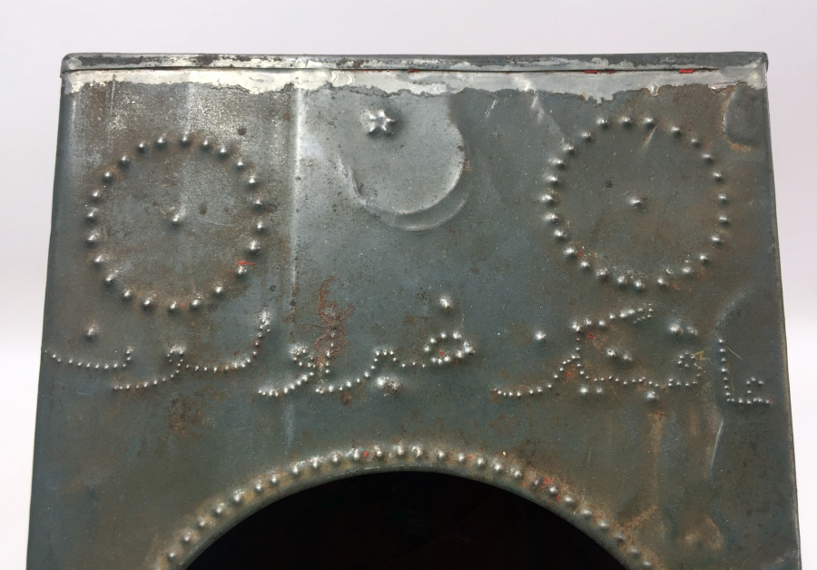 OSMANLI DÖNEMİ ÜZERİ OSMANLICA YAZILI AY YILDIZLI SAAT KABI