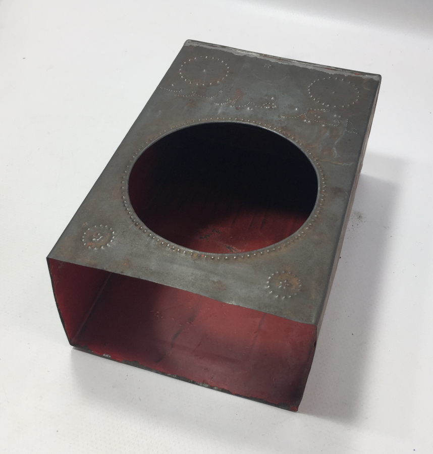 OSMANLI DÖNEMİ ÜZERİ OSMANLICA YAZILI AY YILDIZLI SAAT KABI