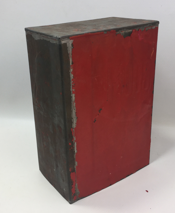 OSMANLI DÖNEMİ ÜZERİ OSMANLICA YAZILI AY YILDIZLI SAAT KABI