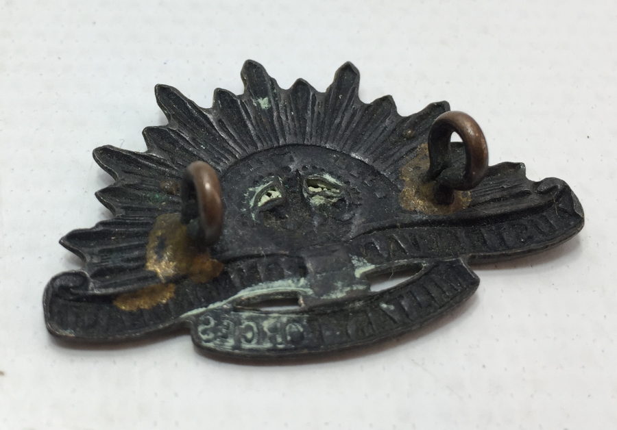 1. DÜNYA SAVAŞI DÖNEMİ NADİR ANZAK ŞAPKA ROZETİ - KOKARTI