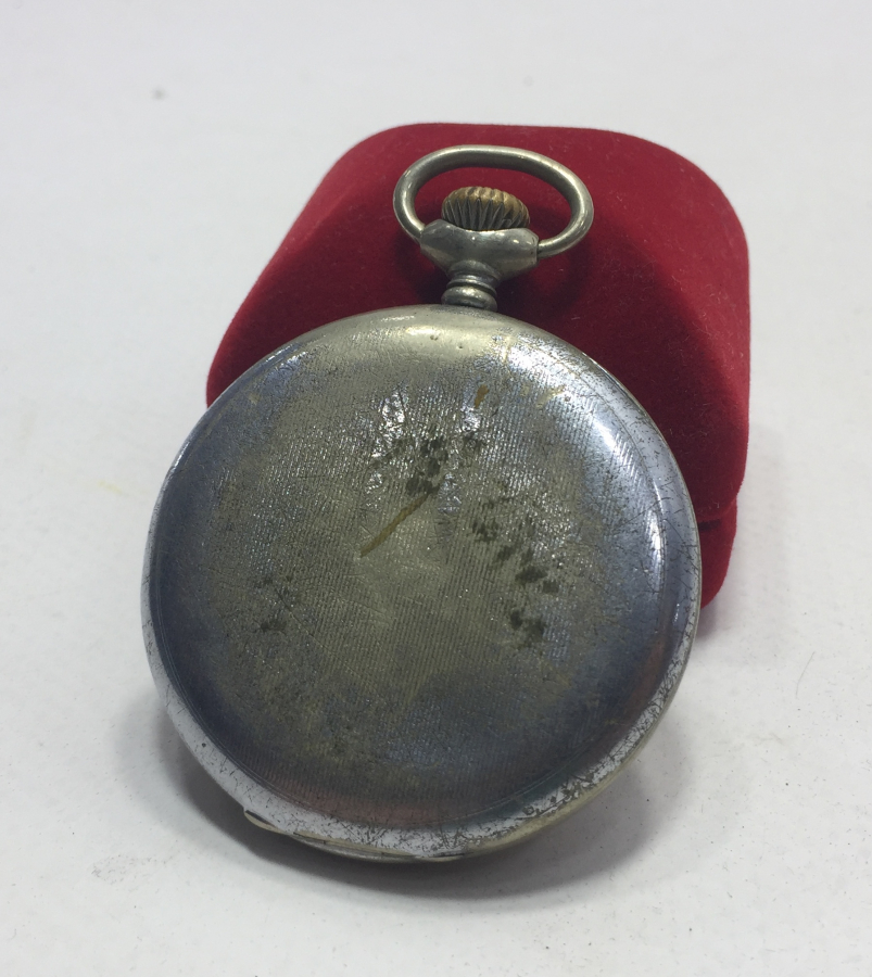 ANTİKA TEPEDEN KURMALI ARLON MARKA CEP SAATİ