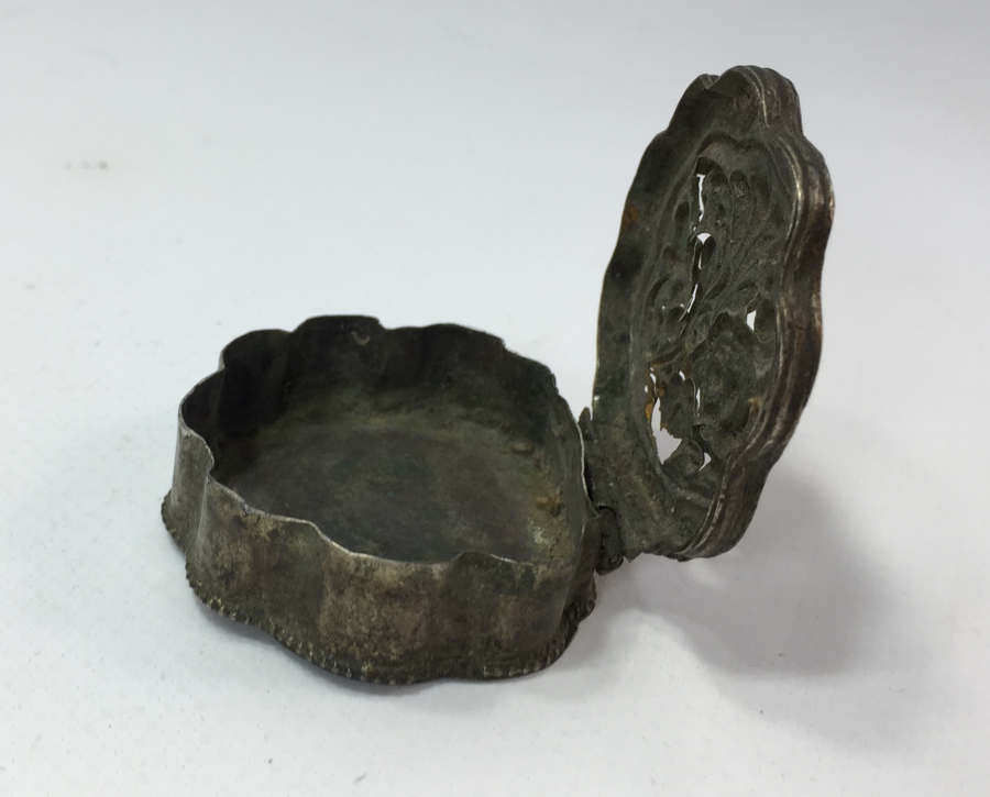 OSMANLI DÖNEMİ GÜMÜŞ ENFİYE KUTUSU