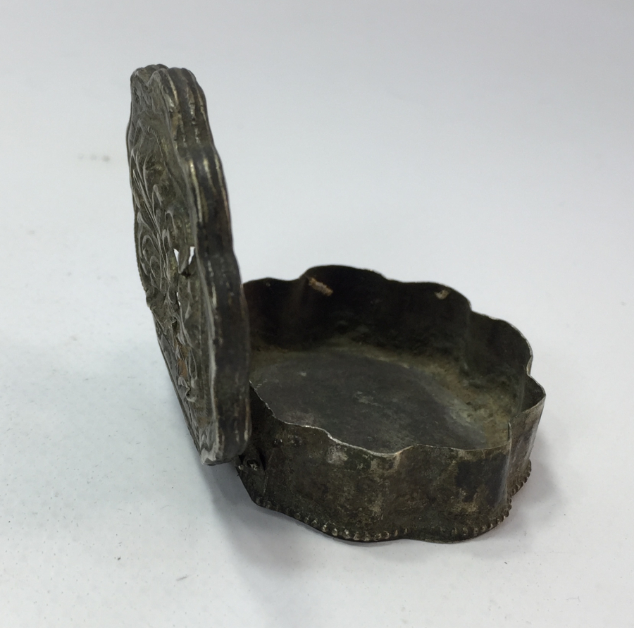 OSMANLI DÖNEMİ GÜMÜŞ ENFİYE KUTUSU