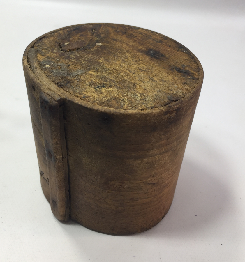 OSMANLI DÖNEMİ ÜZERİ OSMANLICA YAZILI ŞİNİK - ÖLÇÜ ALETİ