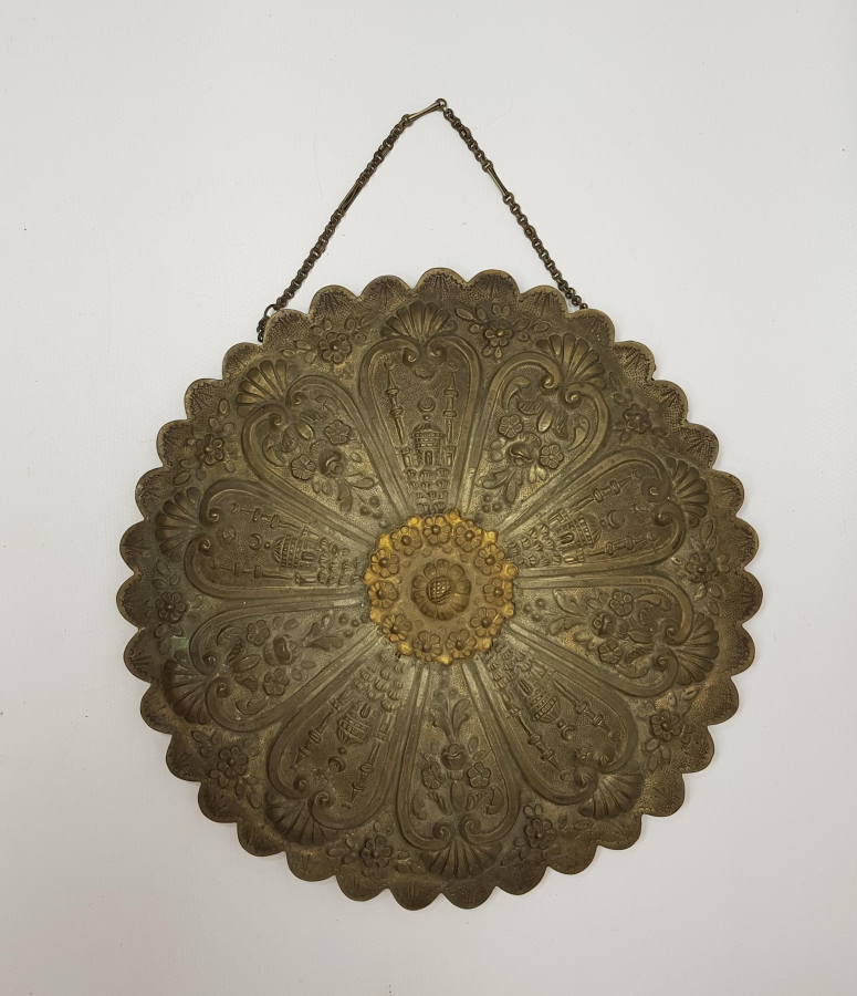 OSMANLI GÜMÜŞ DUVAR AYNASI