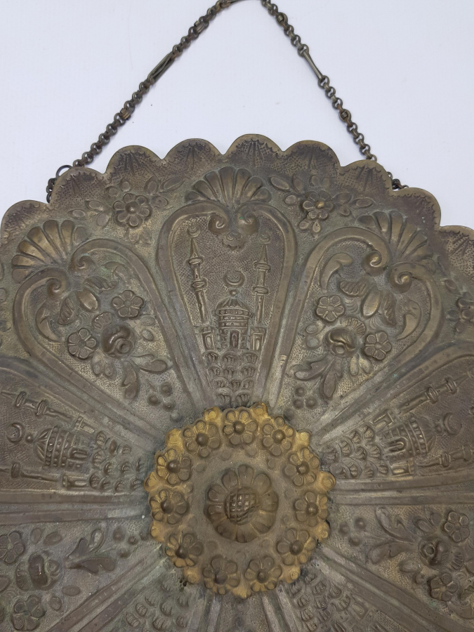 OSMANLI GÜMÜŞ DUVAR AYNASI