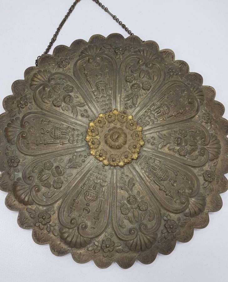 OSMANLI GÜMÜŞ DUVAR AYNASI