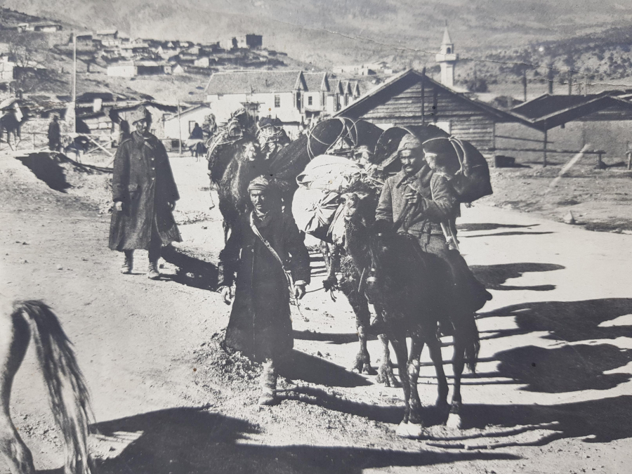 1. DÜNYA SAVAŞI TOROSLARDA TÜRK ASKERLERİ DEV BOY FOTOĞRAF