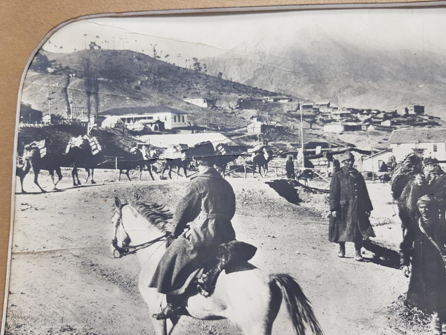 1. DÜNYA SAVAŞI TOROSLARDA TÜRK ASKERLERİ DEV BOY FOTOĞRAF