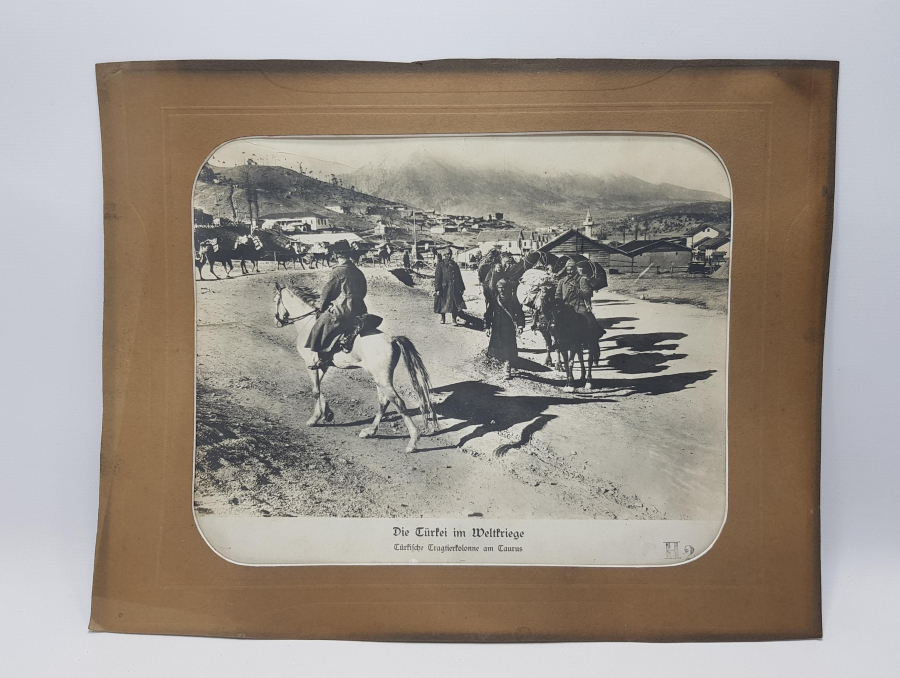 1. DÜNYA SAVAŞI TOROSLARDA TÜRK ASKERLERİ DEV BOY FOTOĞRAF