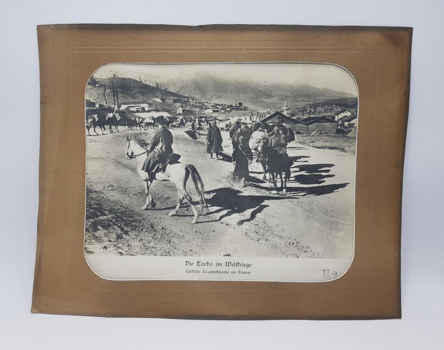 1. DÜNYA SAVAŞI TOROSLARDA TÜRK ASKERLERİ DEV BOY FOTOĞRAF