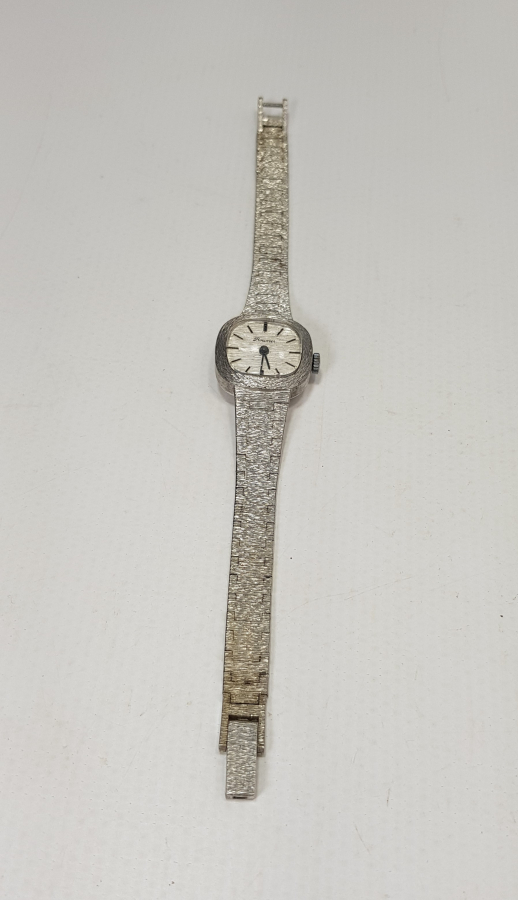 BOUVIER MARKA GÜMÜŞ KOL SAATİ 