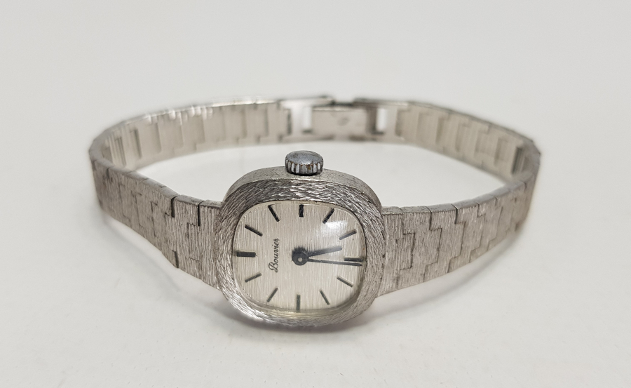 BOUVIER MARKA GÜMÜŞ KOL SAATİ 