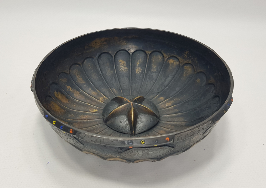 OSMANLI DÖNEMİ HER YERİ YAZILI ÇOK NADİR KIRKLAMA TASI 