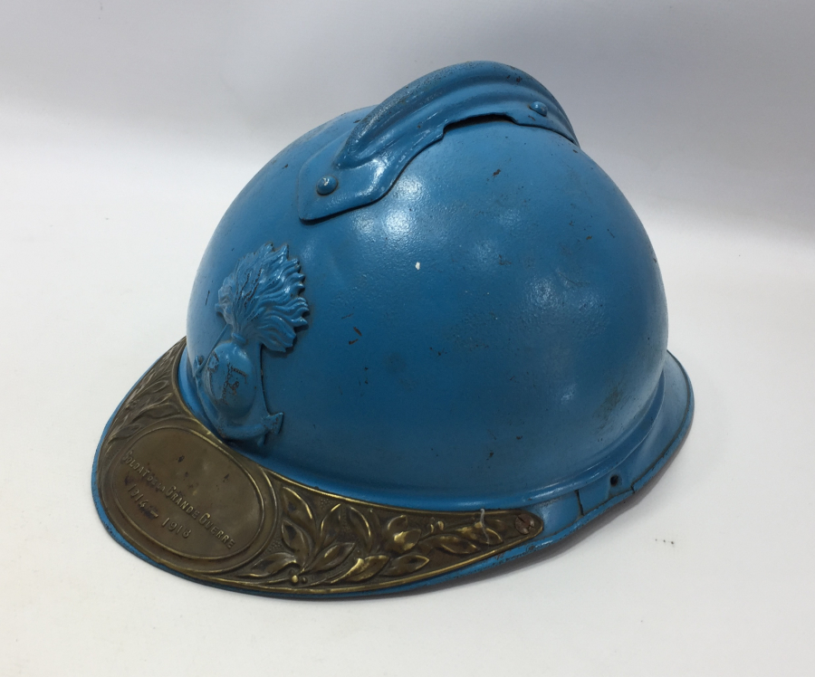 1. DÜNYA SAVAŞI DÖNEMİ ANISINA VERİLMİŞ ÇOK NADİR FRANSIZ TOPÇU SUBAY MİĞFERİ