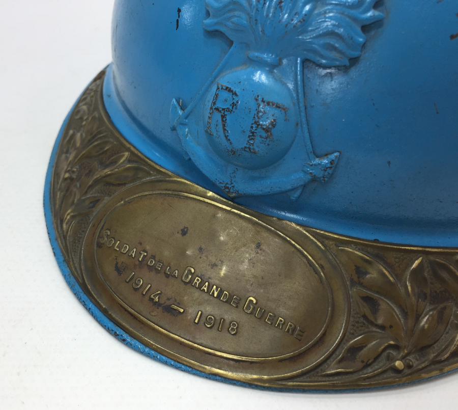 1. DÜNYA SAVAŞI DÖNEMİ ANISINA VERİLMİŞ ÇOK NADİR FRANSIZ TOPÇU SUBAY MİĞFERİ