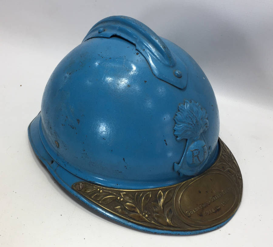 1. DÜNYA SAVAŞI DÖNEMİ ANISINA VERİLMİŞ ÇOK NADİR FRANSIZ TOPÇU SUBAY MİĞFERİ