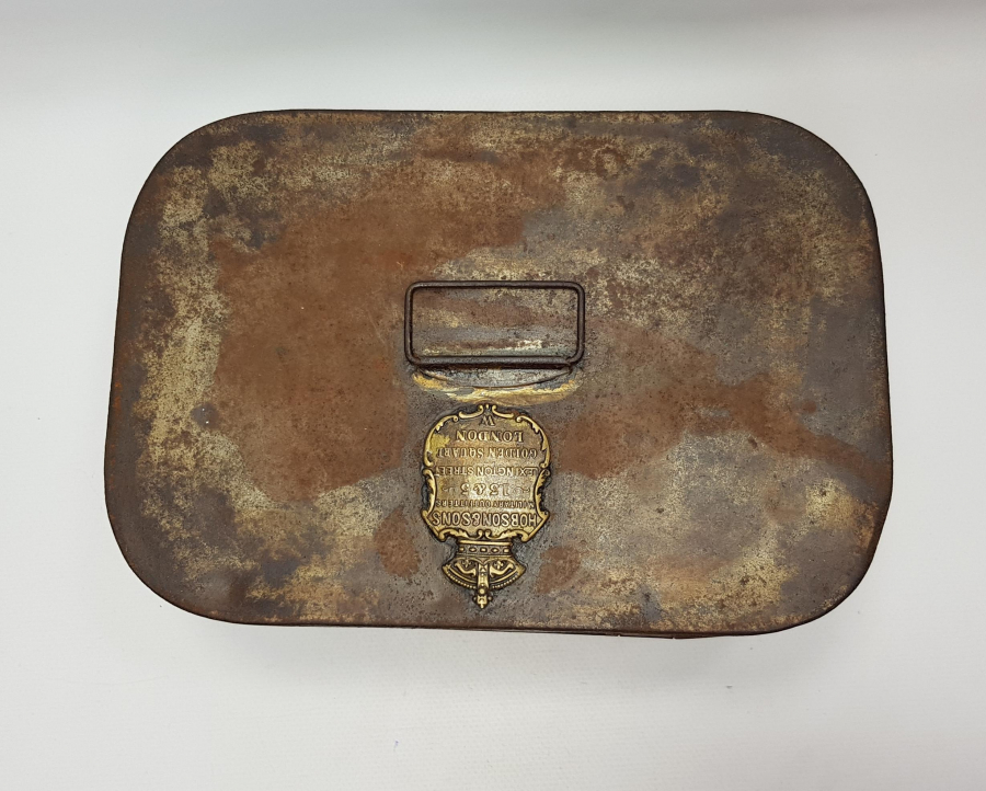 1. DÜNYA SAVAŞI İNGİLİZ TENEKE KUTU 