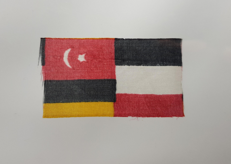 1. DÜNYA SAVAŞI İTTİFAK İPEK BAYRAK