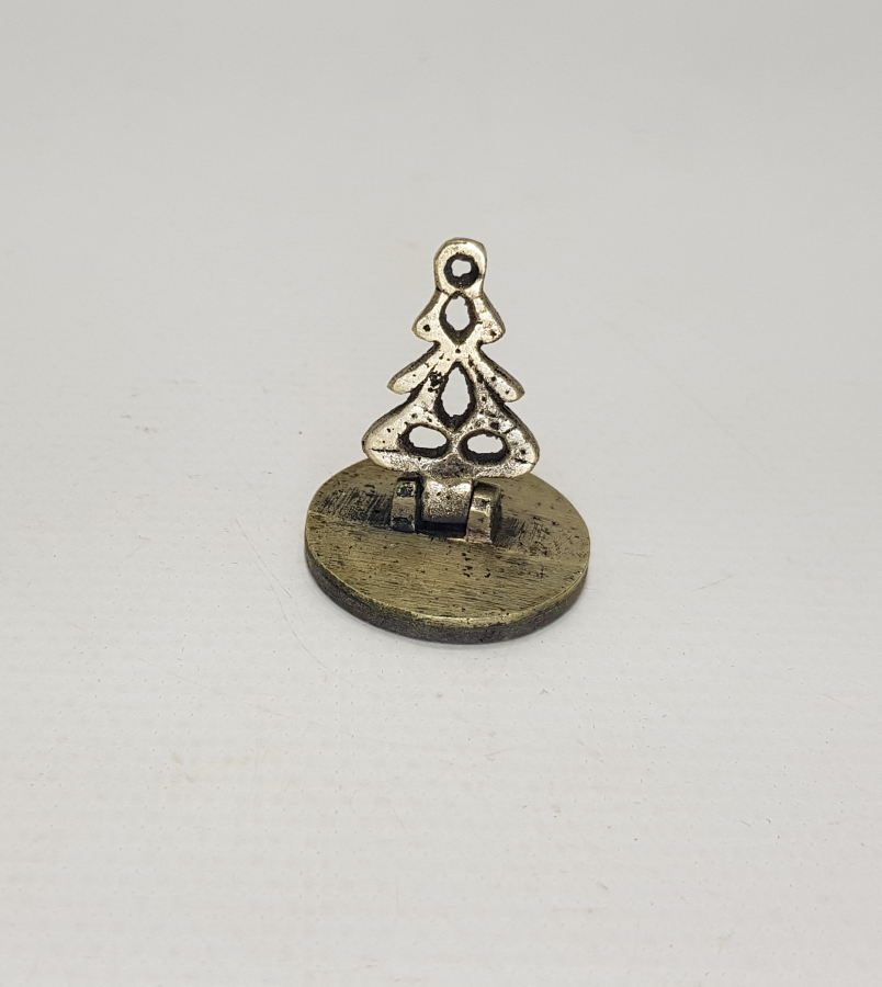 ÇOK NADİR FORMDA OSMANLICA MUHTAR MÜHRÜ